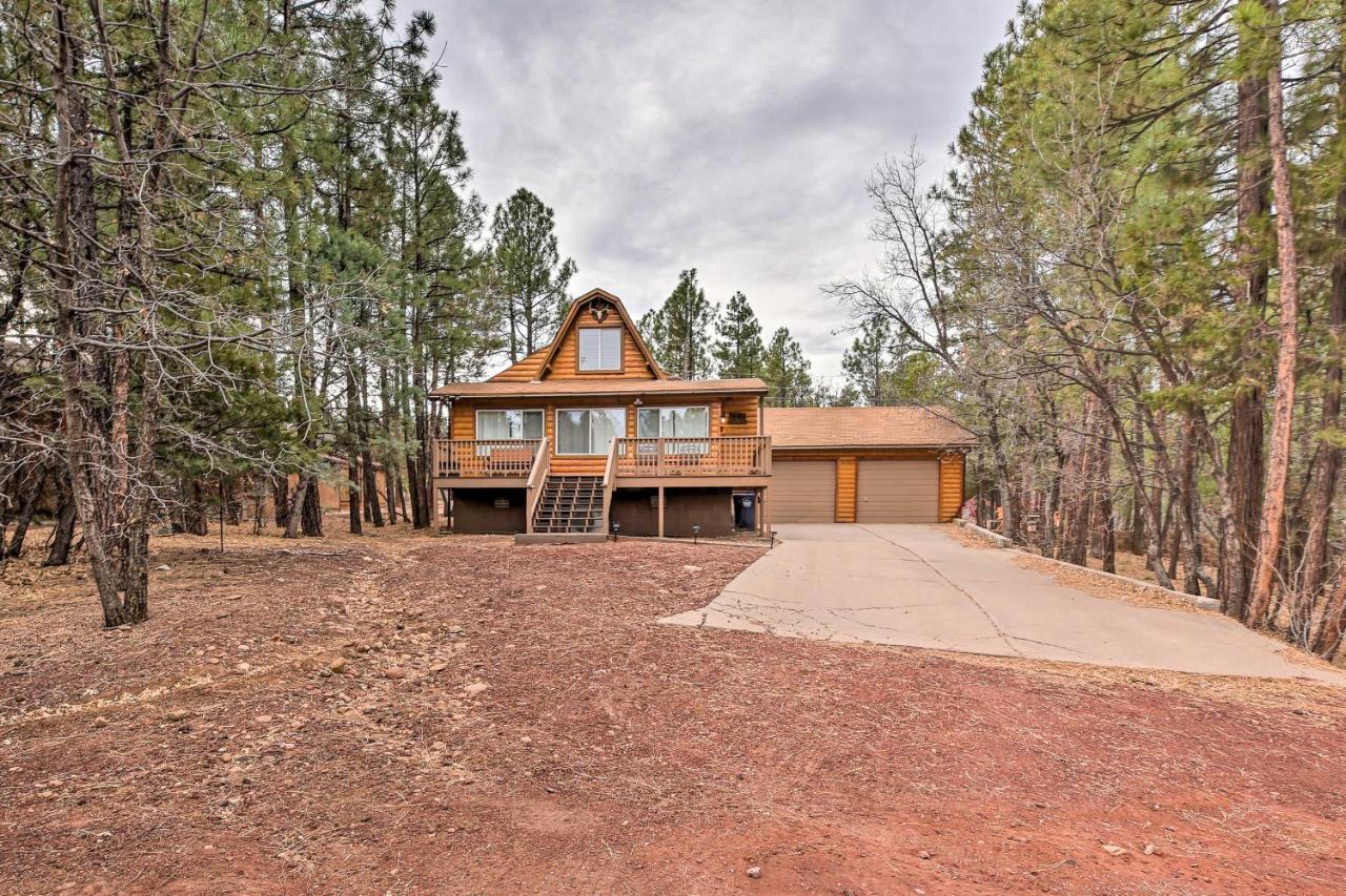 Show Low Cabin With Bbq And Fire Pit Pets Welcome! Exterior foto