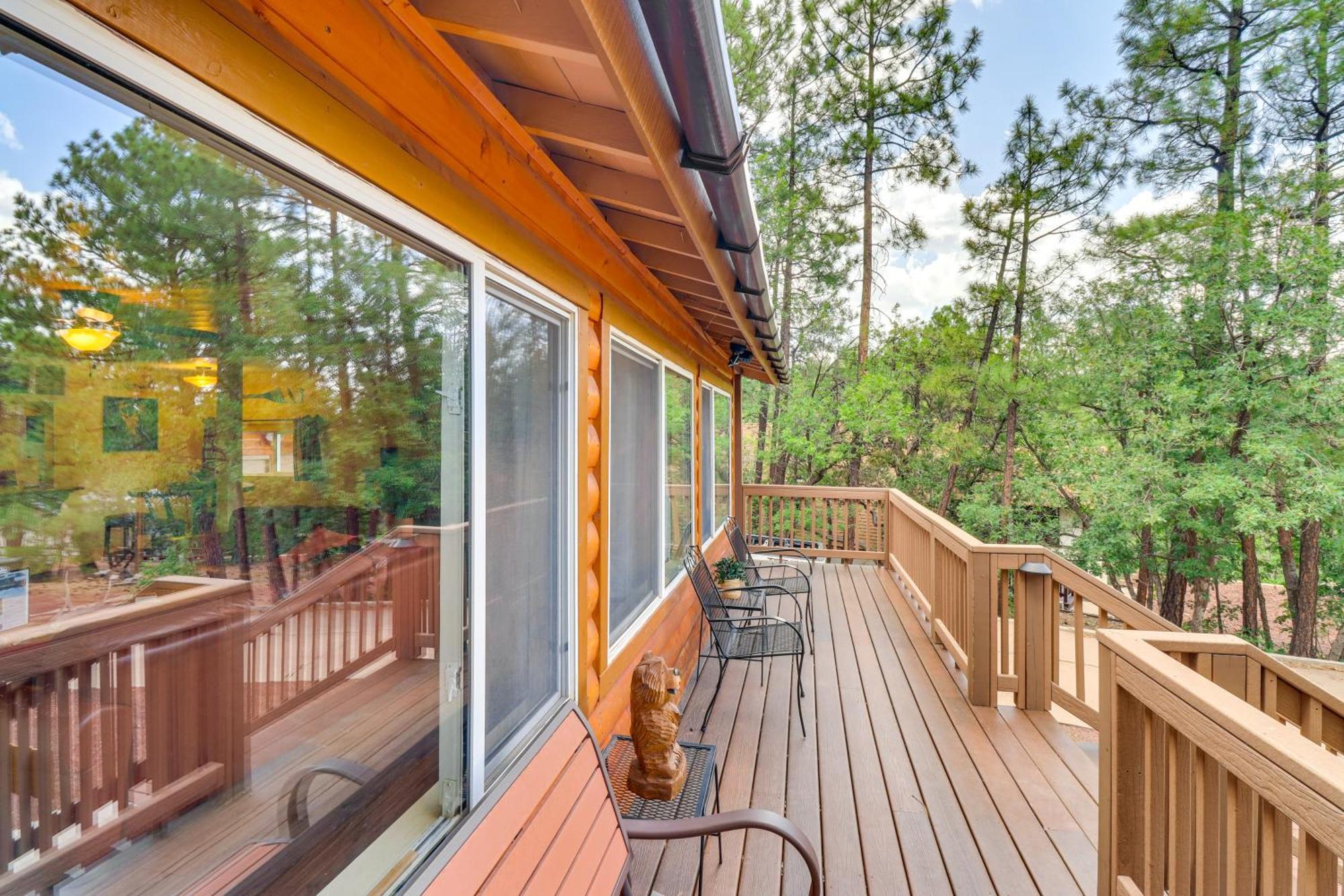 Show Low Cabin With Bbq And Fire Pit Pets Welcome! Exterior foto